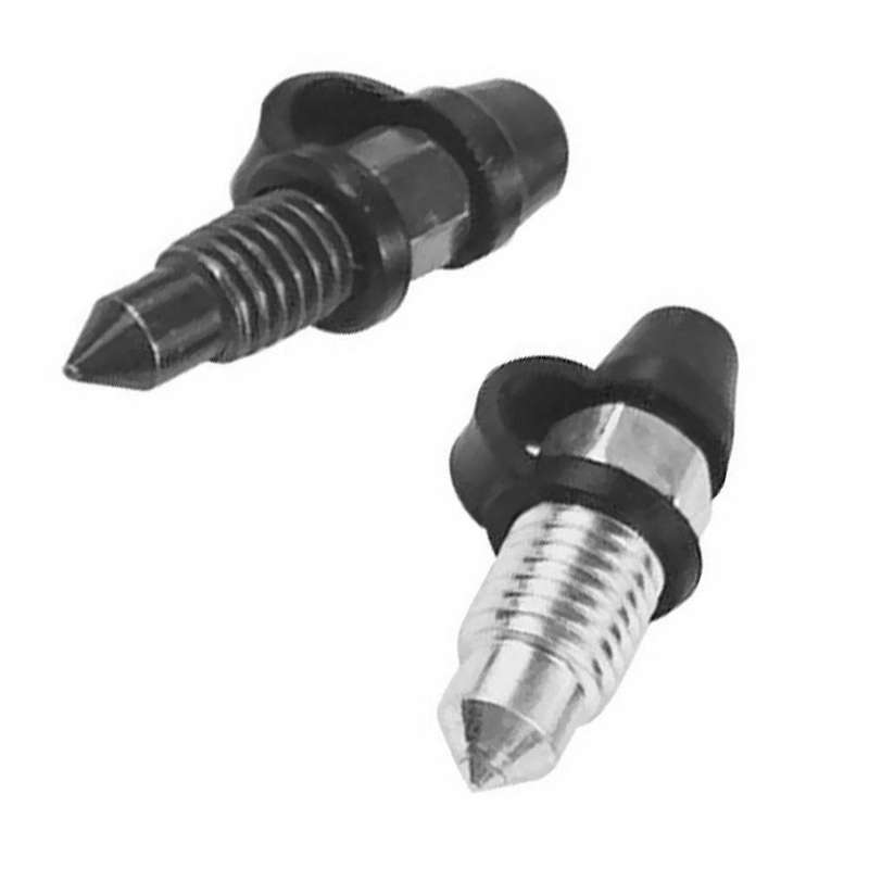 40x Brake Bleeder Screw Caps Grease Zerk Dust Cover Black