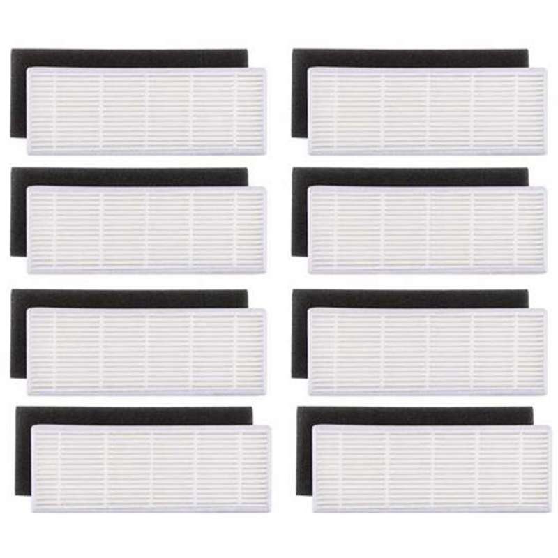 8sets Hepa Filter Filter Elements Replacement for Ilife A6/a4/a4s