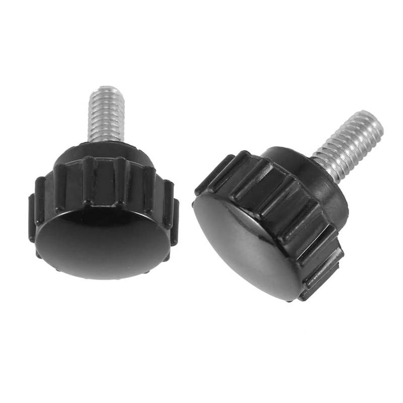 10x M4x10mm Threaded Knurled Thumbscrew Grip Knobs Thumb Screw