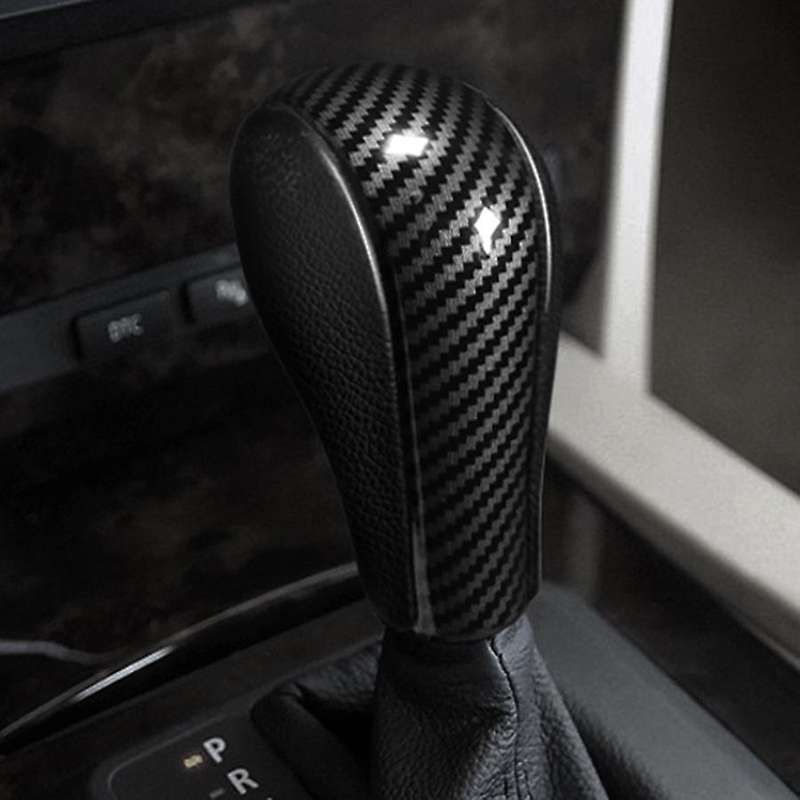 Carbon Fiber Shift Handle Cover For-bmw 5 Series E60 X3 E83 6 Series