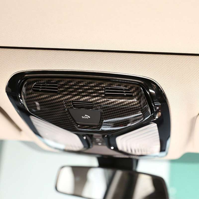 Silver Chrome Front Reading Light Panel Cover Trim