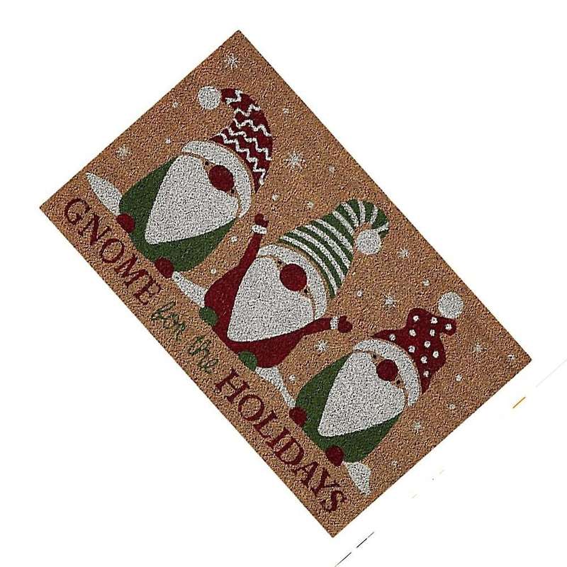 Christmas Halloween Dwarf Doormat Blanket Front Door Decorations