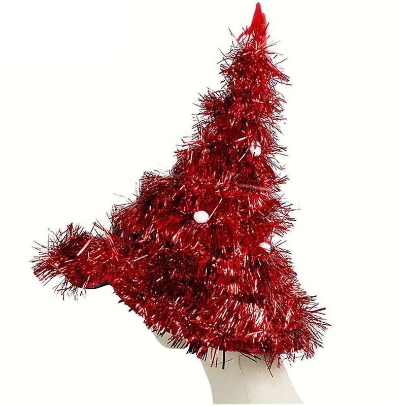 Christmas Tree Hat On Headband Christmas Party Fancy Hat - Green