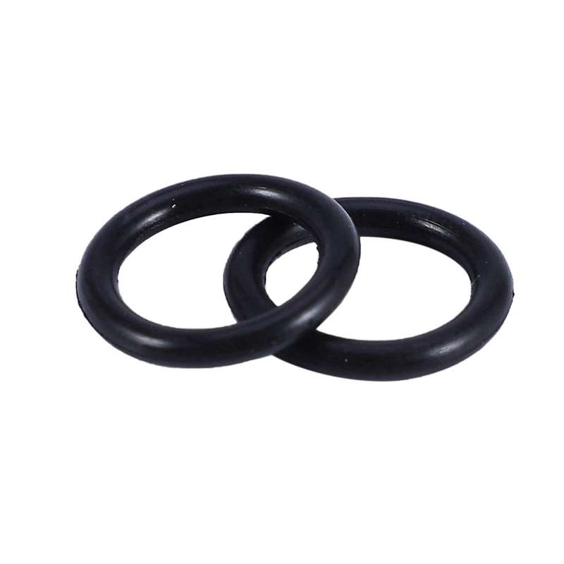 10 Pcs Black Rubber Oil Seal O Shaped Rings Seal Washers 8 X 4 X 2 Mm