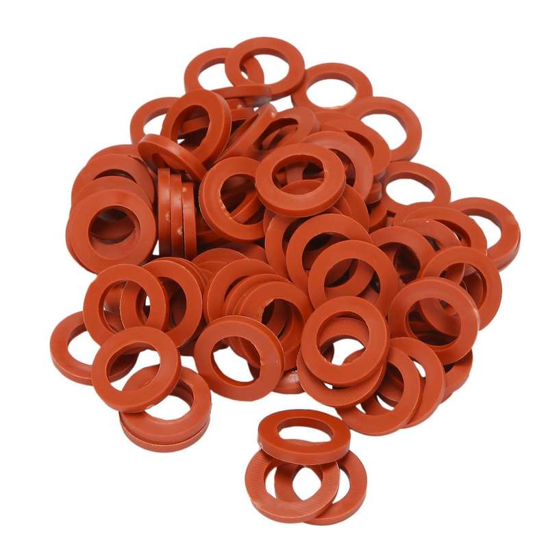 Garden Hose Rubber Washer Gasket, 90pcs Red for 3/4inch Garden Hose
