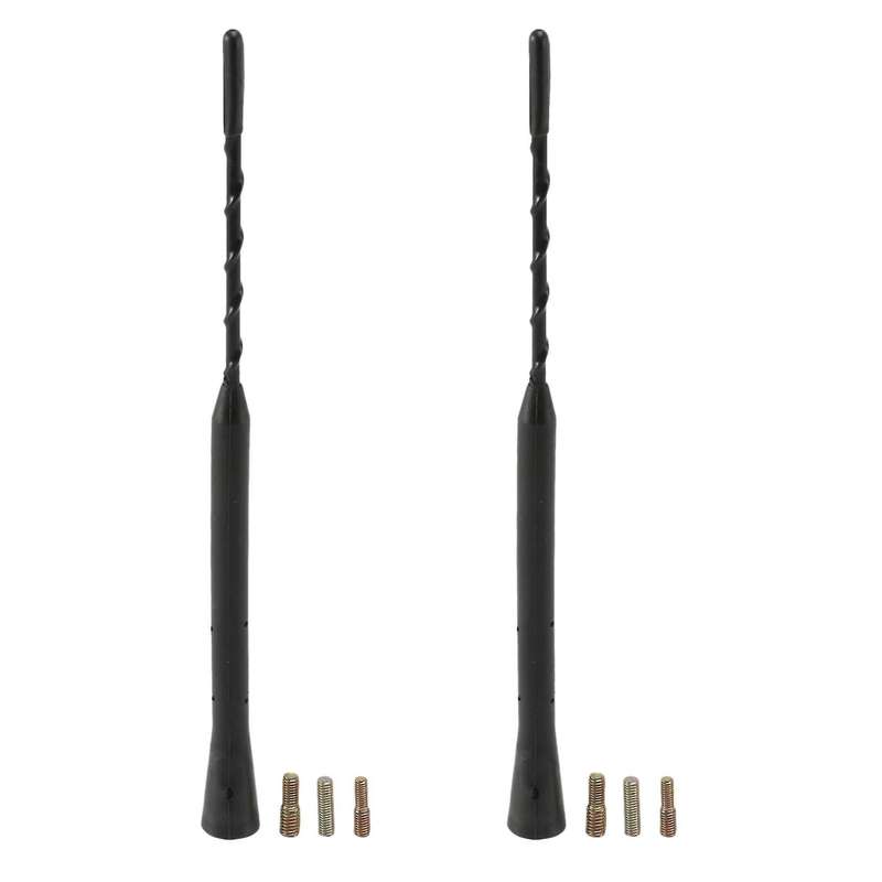 2x Car Radlo Flexible Anti Noise Bee-sting Aerial Air Arial Antenna