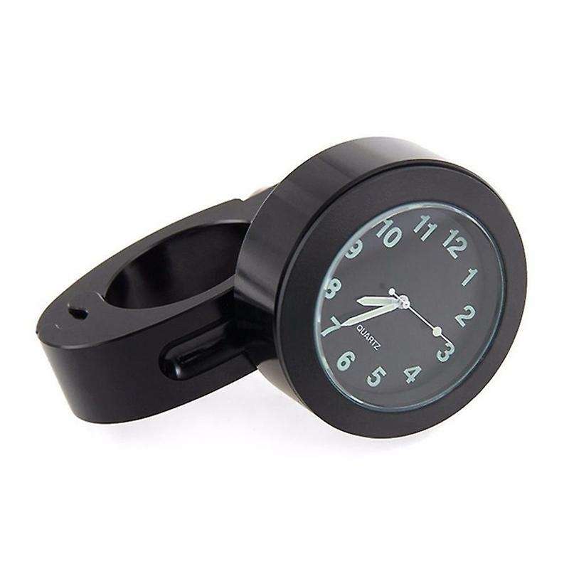Universal 7/8 Inch Motorcycle Handlebar Watch Waterproof Shockproof,a