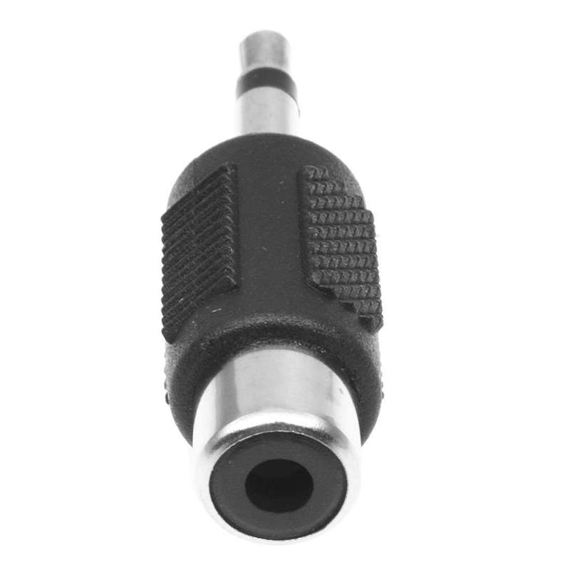 3.5mm Mono Male to Rca Female Audio Adapter Coupler 2 Pcs