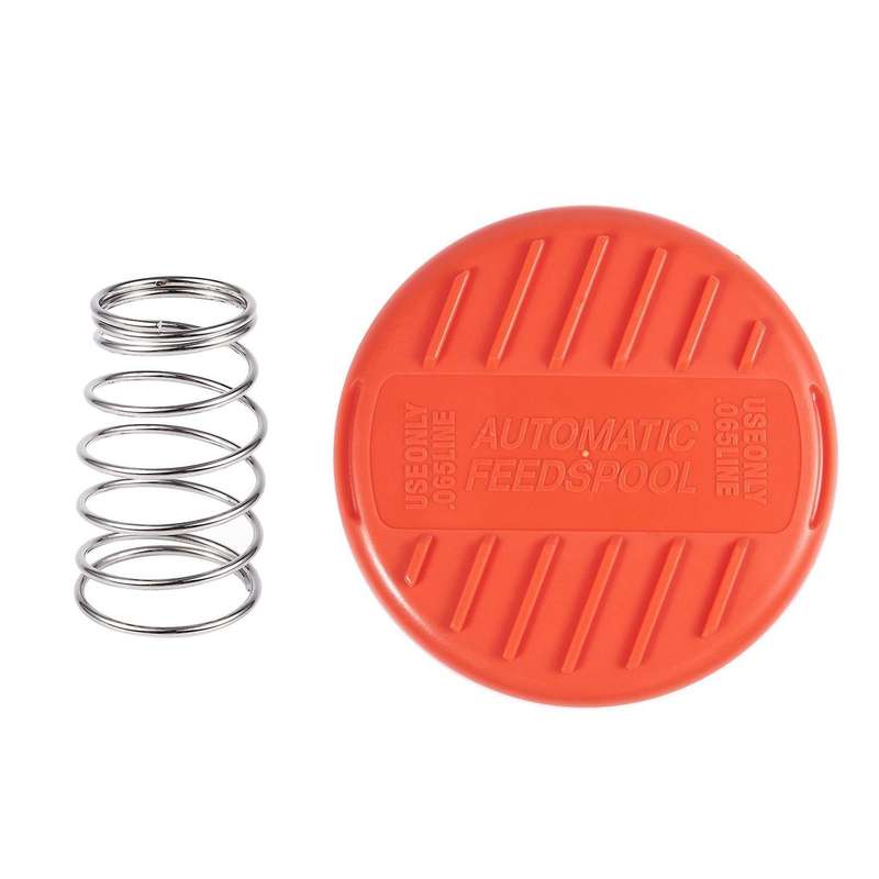 4x Spool Cap and Spring to Fit Black + Decker Weed Eater Trimmer