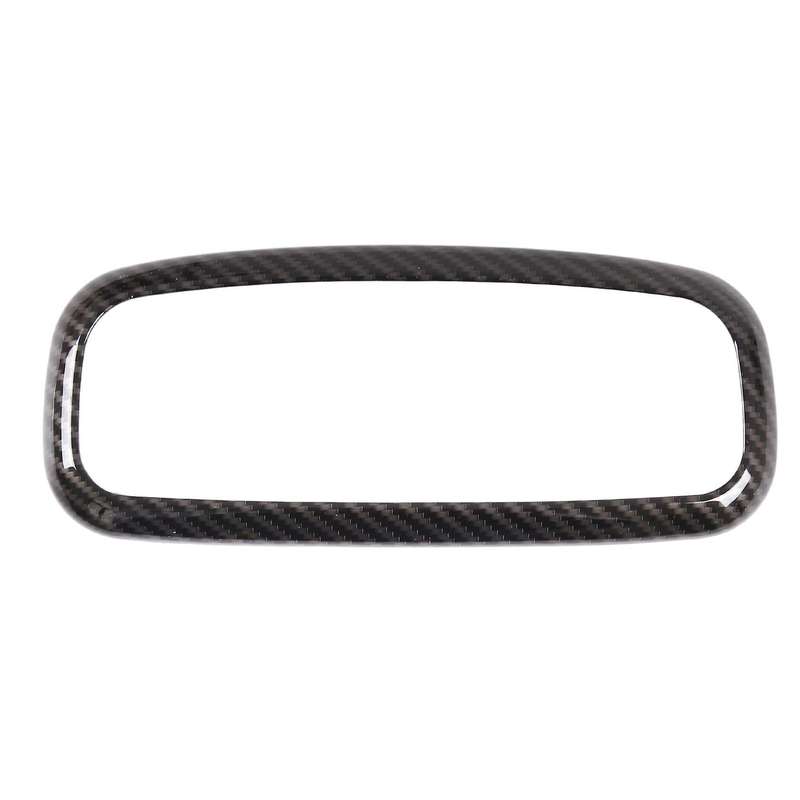 Car Carbon Fiber Abs Rear Reading Lights Frame Cover Trim for Ford