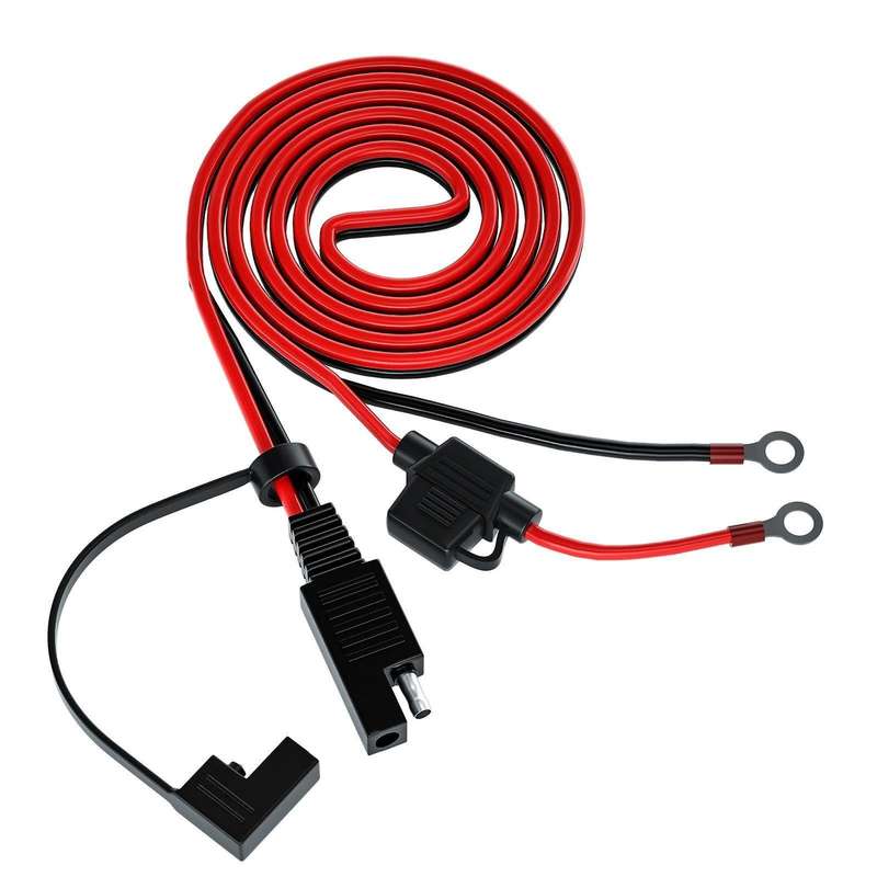 Sae Connector 4.59ft 12v Ring Terminal Sae to O Ring Connecters