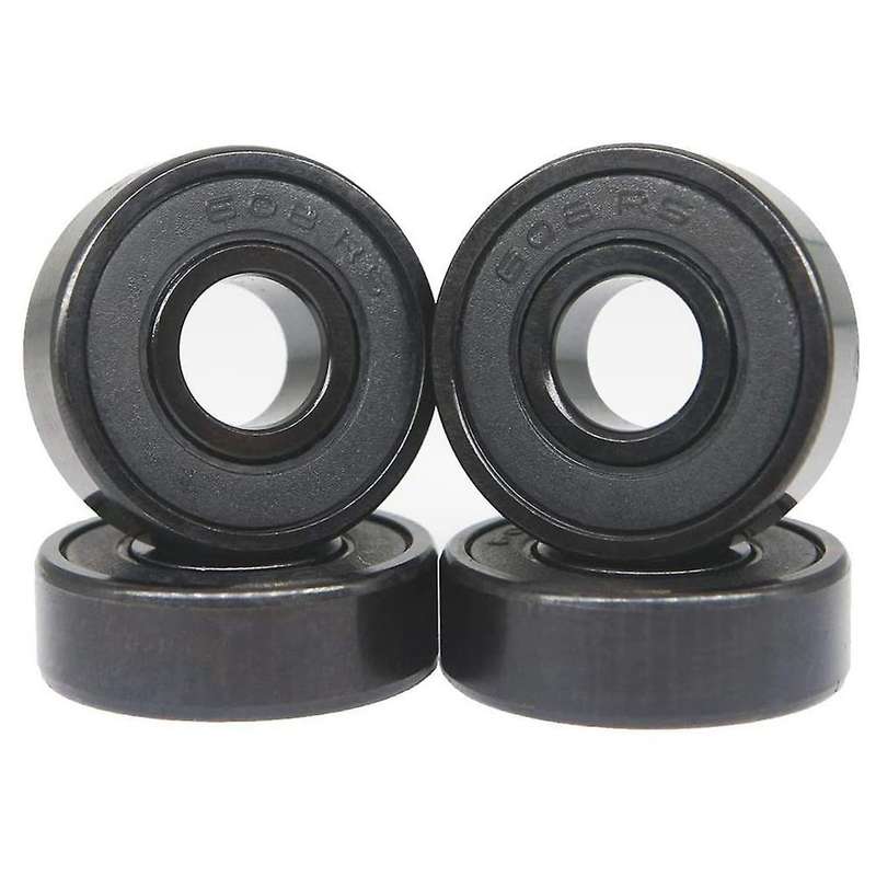 High-speed 608rs Hybrid Black Ceramic Bearings Skateboard Bearings