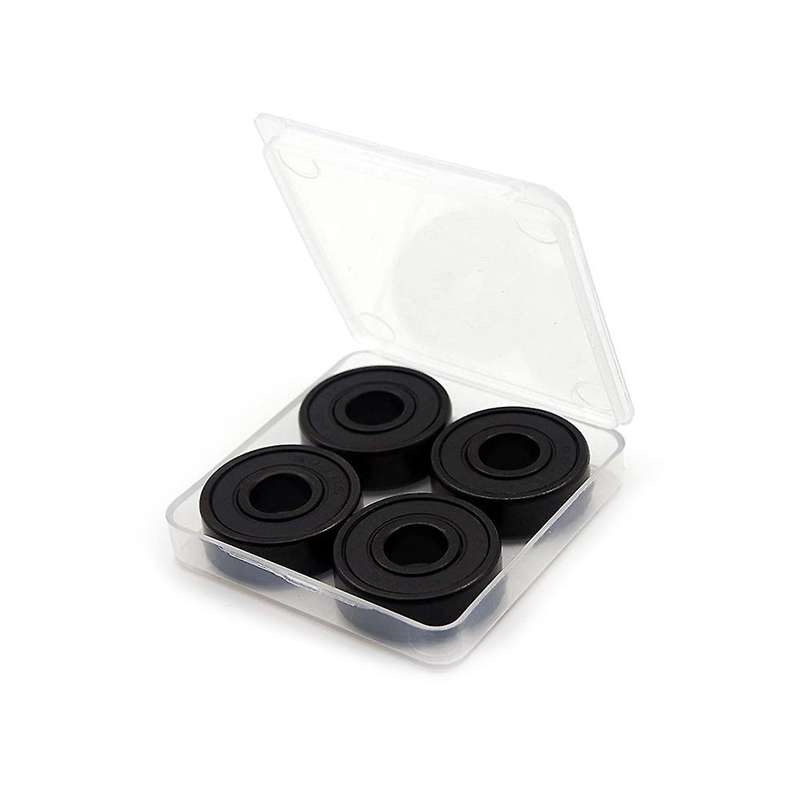 High-speed 608rs Hybrid Black Ceramic Bearings Skateboard Bearings