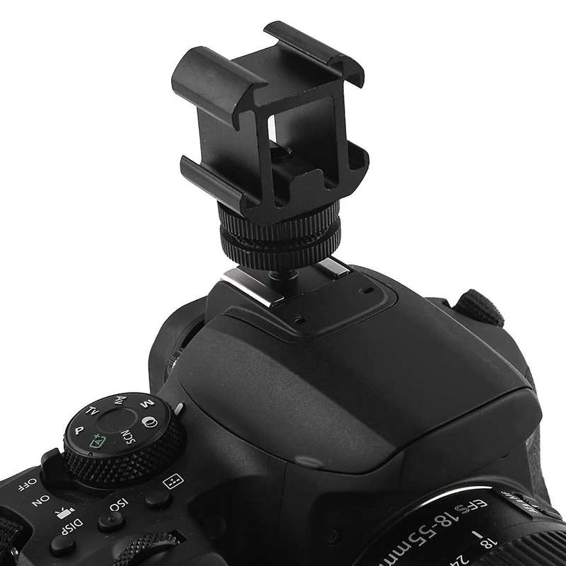 6pcs 1/4 Hot Shoe Adapter Screw Adapters for Flashlight Microphone