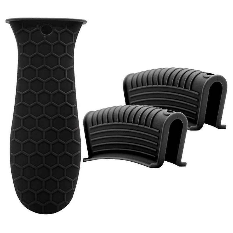 Hot Handle Holder Cover Set Assist Pan Handle Sleeve Potholders