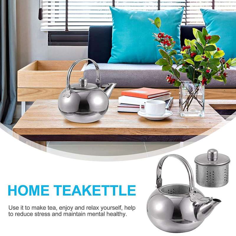 Whistling Kettle with Strainer,teapot Kettle Whistling Kettle 1