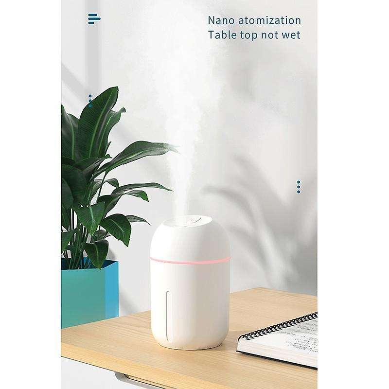 Home Humidifier 330ml Capacity Usb Air Humidificador,green