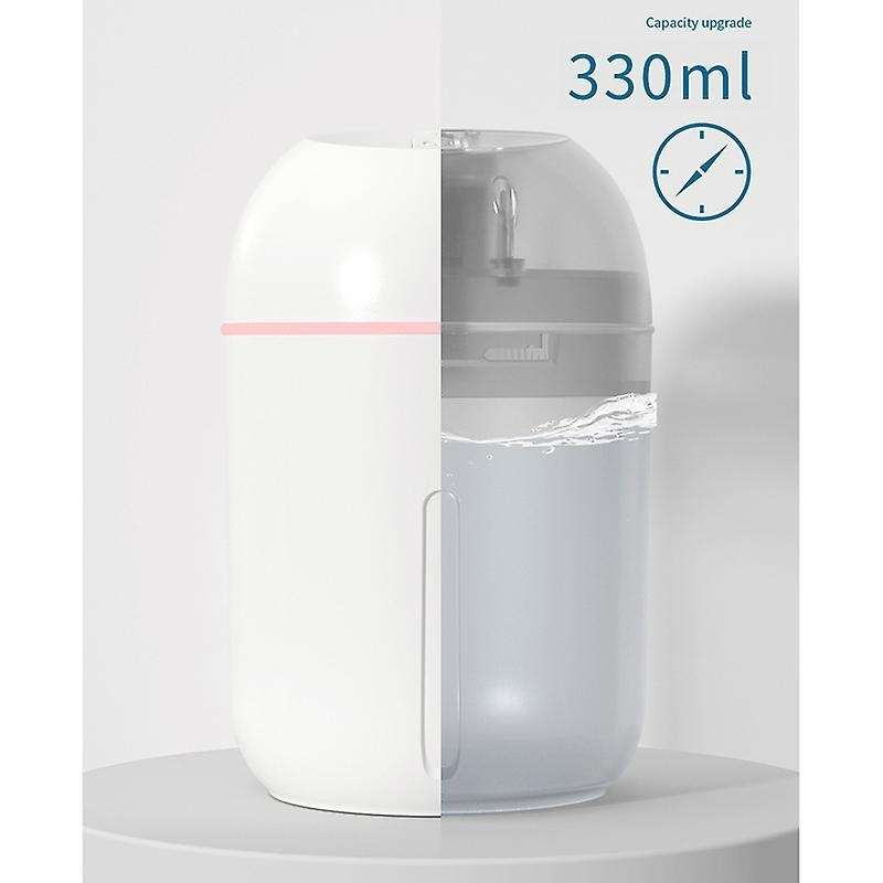 Home Humidifier 330ml Capacity Usb Air Humidificador,green