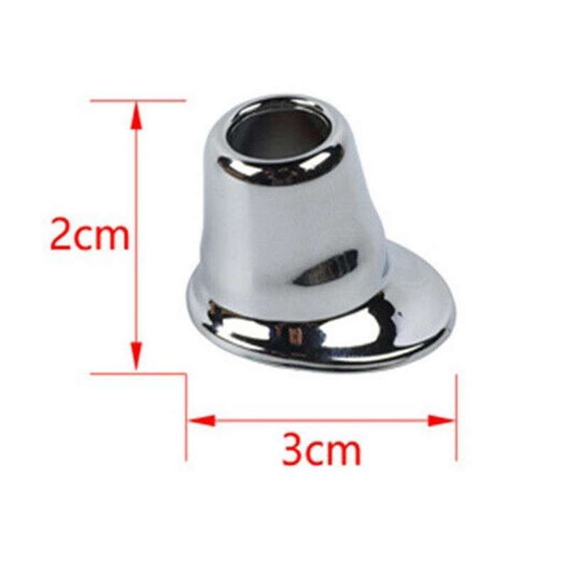 Car Radio Antenna Base Cover Trim Fit for Ford,abs Silver