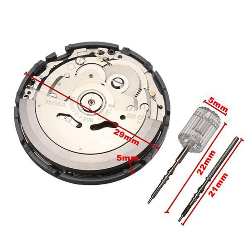 Men's Parts Mechanical Watch Movement Nh36 Movement Watch Accessory