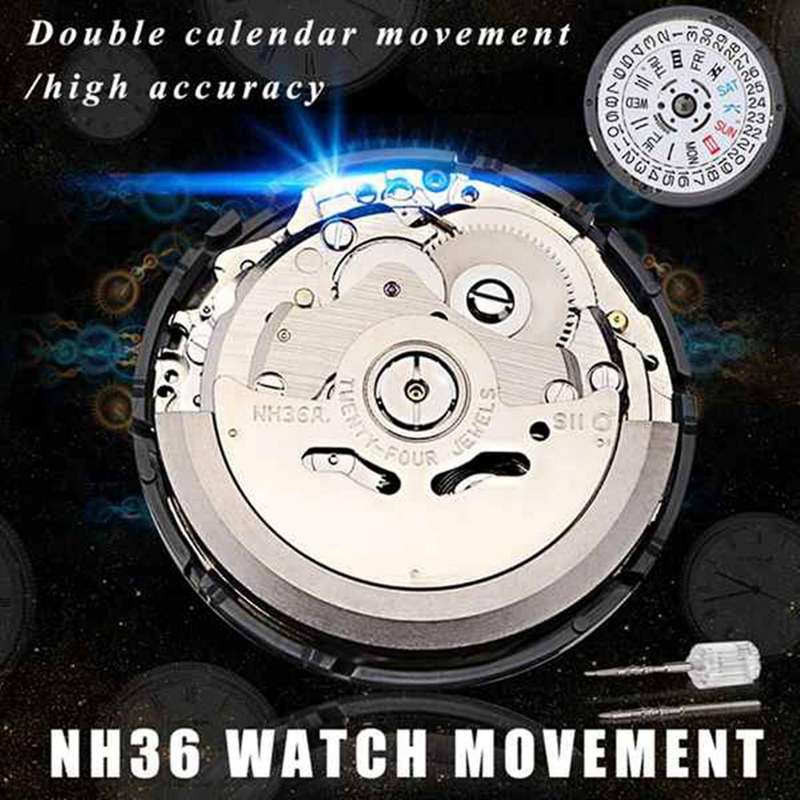Men's Parts Mechanical Watch Movement Nh36 Movement Watch Accessory