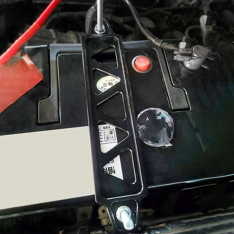 Battery Tie Down Bracket Accessories for Honda Civic Acura,black