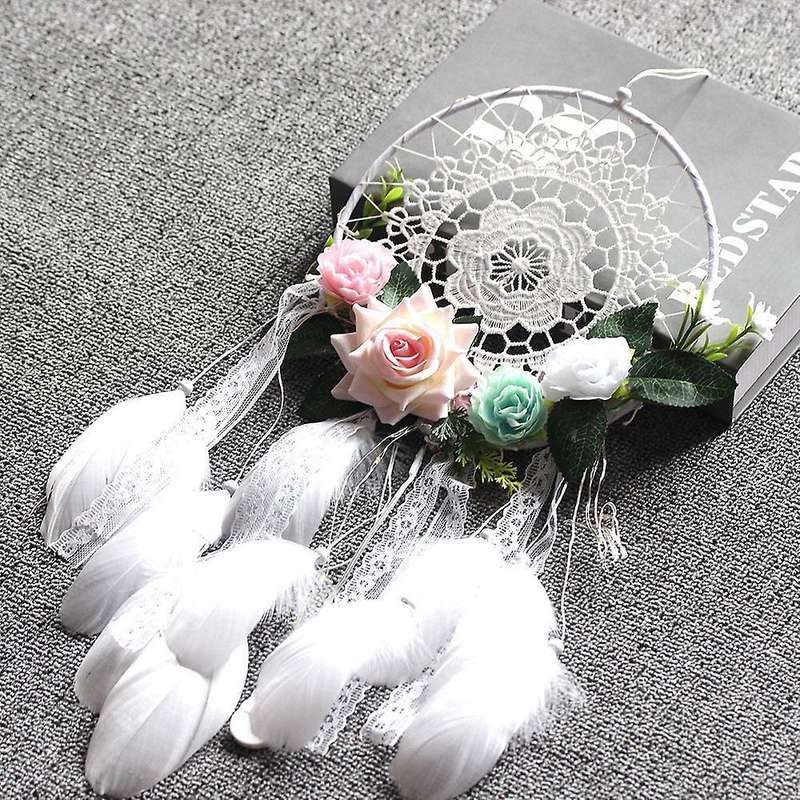 Dream Catcher Diy Pendant Flower Dream Catcher Wall Hanging Wedding