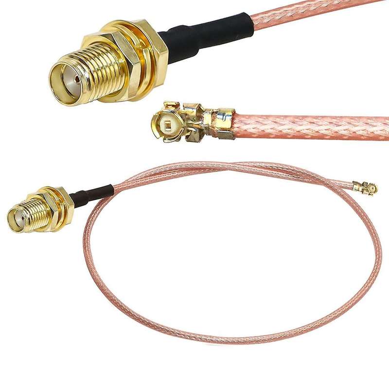 5 Pcs Fl Sma Coax Cable Pigtail Jumper Cable for Wifi Router Antenna