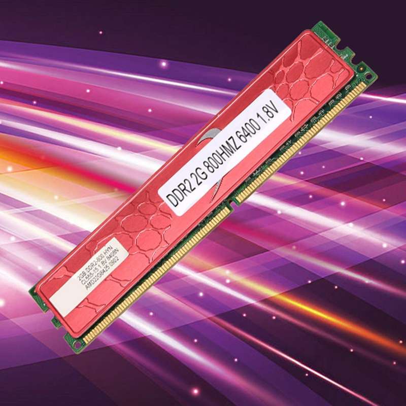 Ddr2 2gb Ram Memory 800mhz Pc2 for Amd Intel Desktop Memory Ram(b)