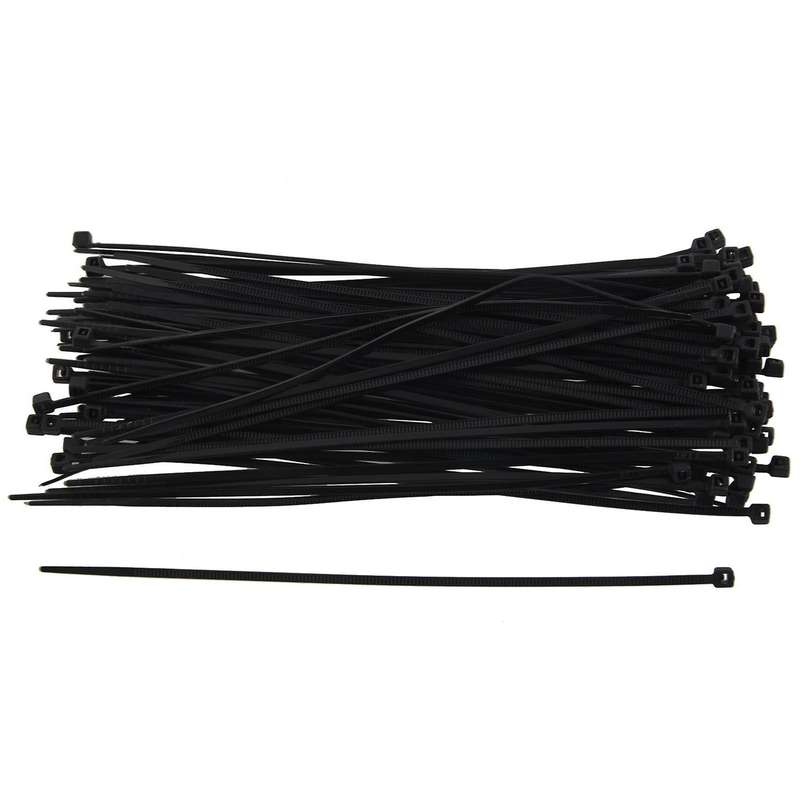 Cable Ties Cable Tie Wraps / Zip Ties Black 140 Mm X 2.5 Mm 200pcs