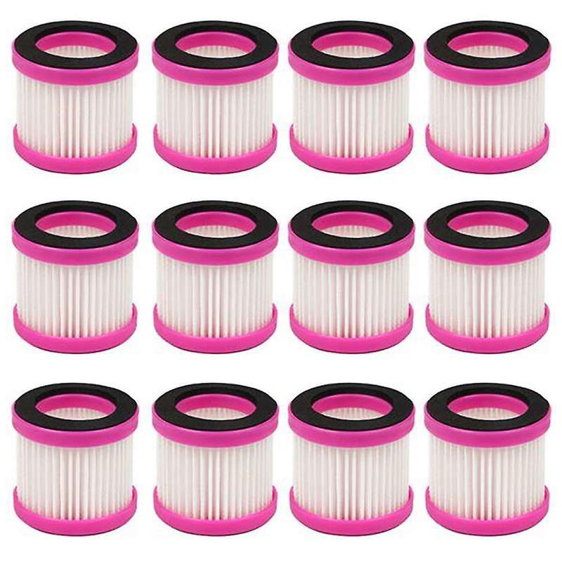 12pcs Air Hepa Filter Cartridge for Puppyoo D-602 Vacuum Cleaner