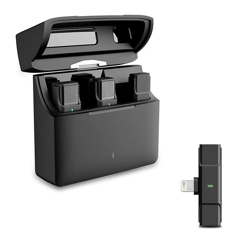 Ep033a2-l Wireless Microphone with Charging Compartment for Android
