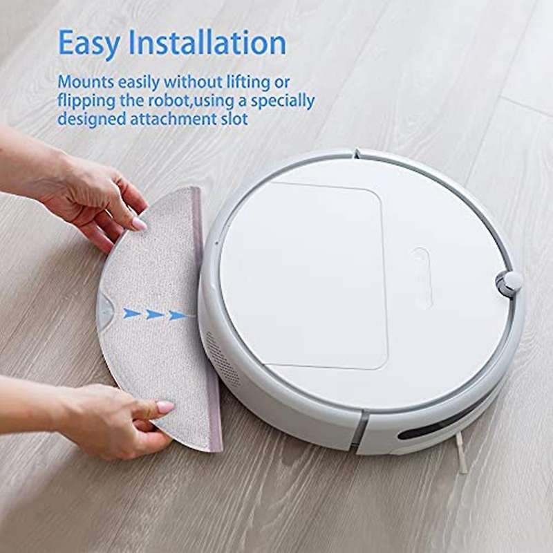 4 Pack Microfiber Mop Cloth for Roborock S6 S6 Pure S6 Maxv S5 Max