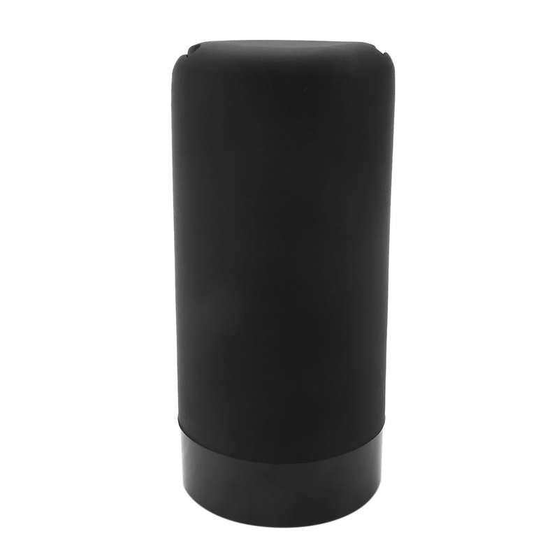 Mini Trash Can with Lid for Car Cup Holder Washable(black)