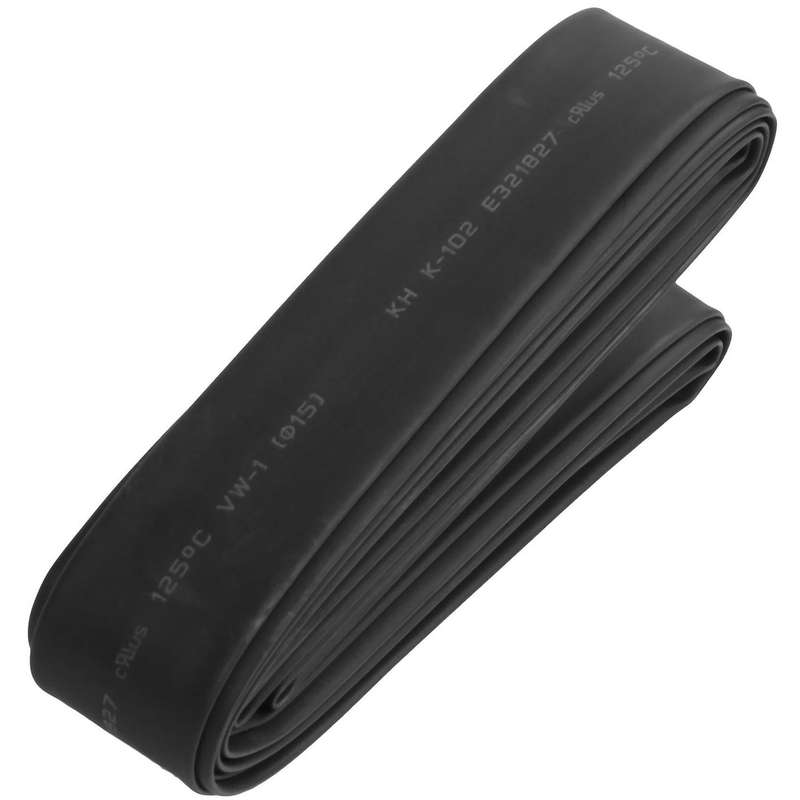 3roll 9.8ft 15mm Dia Power Cable Connection Sleeve Heat Shrink Tube