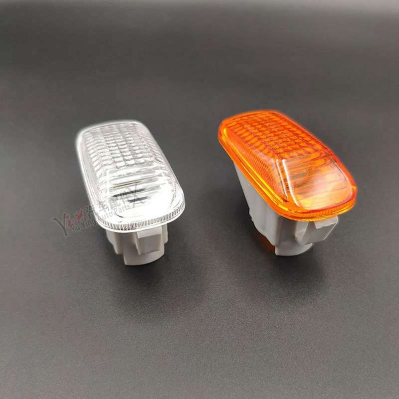 4x Side Turn Signal Light Front Fender Marker Lamp for Honda Yellow