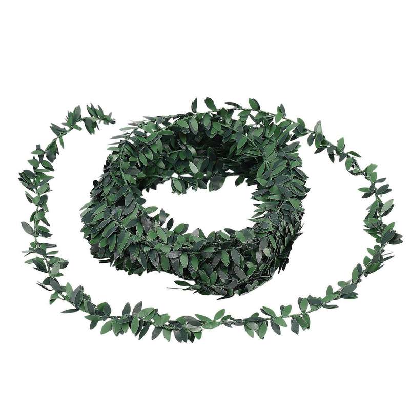 3x 7.5m Artificial Ivy Garland Foliage Green Leaves Simulated Vine