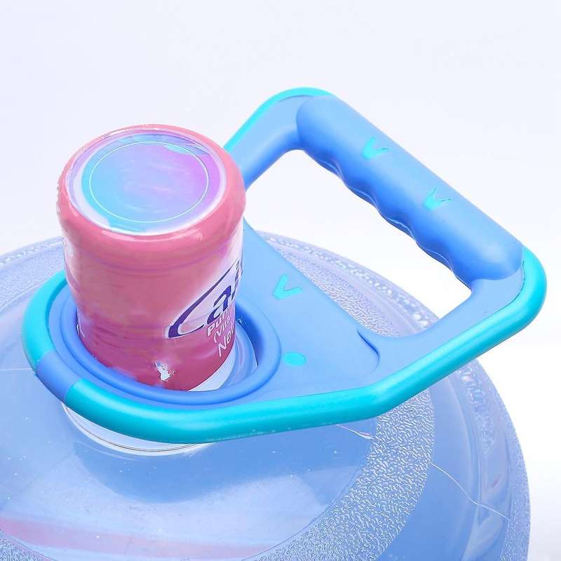 Bucket Handle 5 Gallon Drinking Water Bottle Carrier Lifter -blue