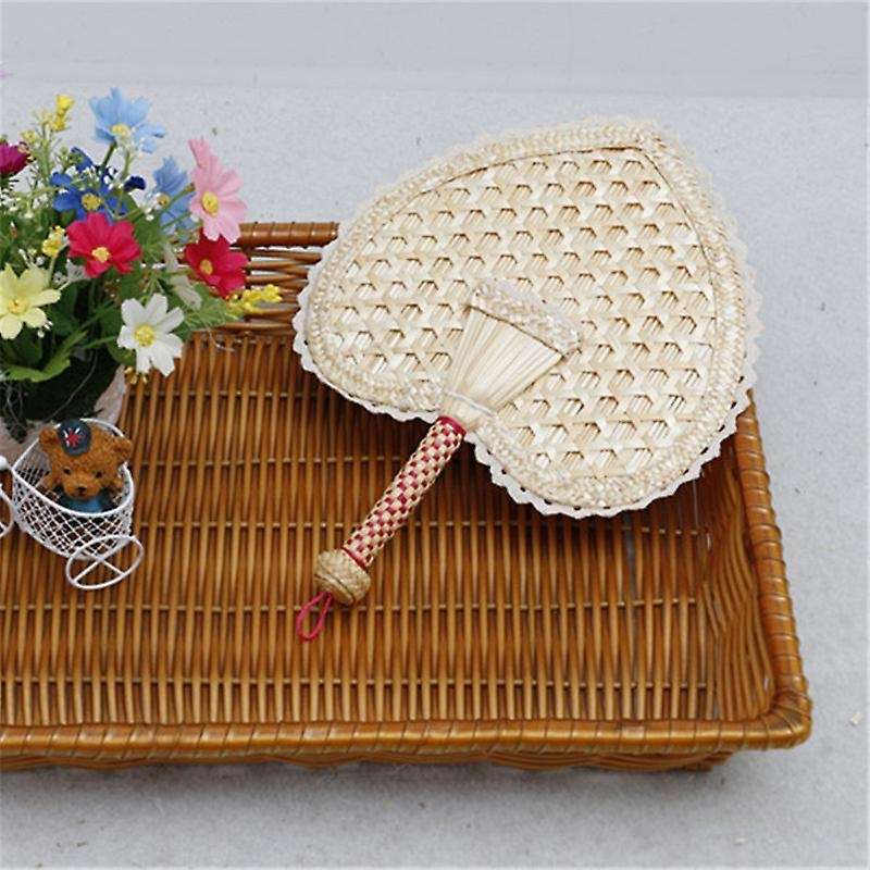 Hand-woven Hand Fan Summer Cooling Mosquito Repellent Hand Fans