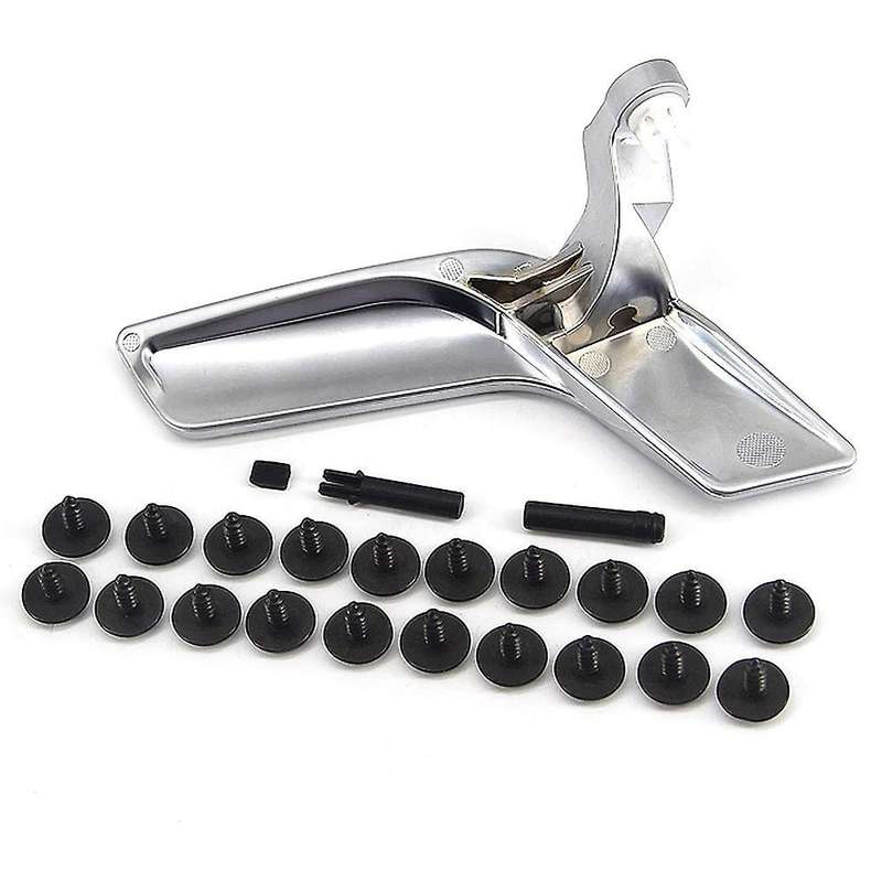 Door Handle Kit Right for Mercedes-benz X204 Aluminum Alloy Silver