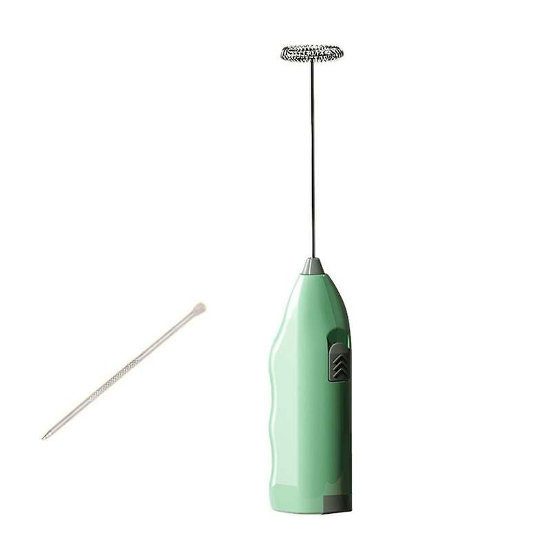 Gadgets Creamy Chocolate Cappuccino Electric Milk Frother Green