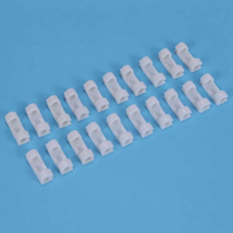 60pcs/lot Wire Fixing Clamp Clip Desktop Wire Clear Up Clips (white)