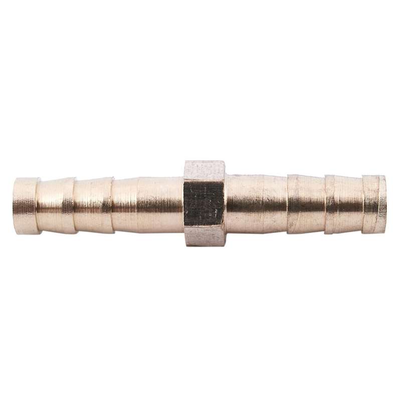 10 Piezas Laton 6 Mm Recto Para Manguera Acoplamiento Rapidodorado