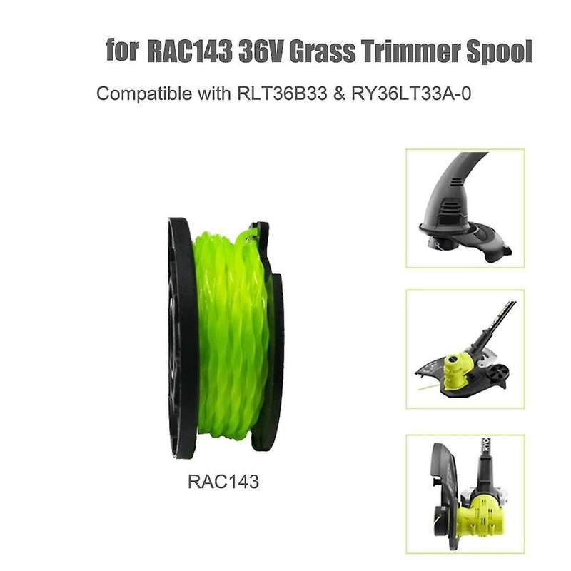 4 Pack 20ft 0.080inch Replacement Spool Line for Ryobi One+ Rac143