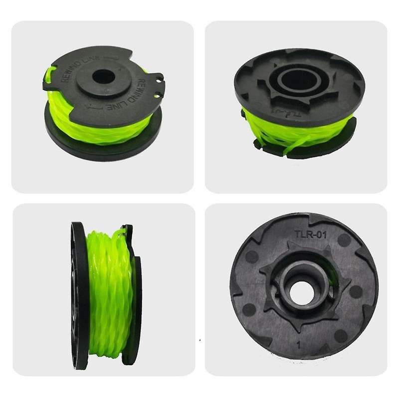 4 Pack 20ft 0.080inch Replacement Spool Line for Ryobi One+ Rac143