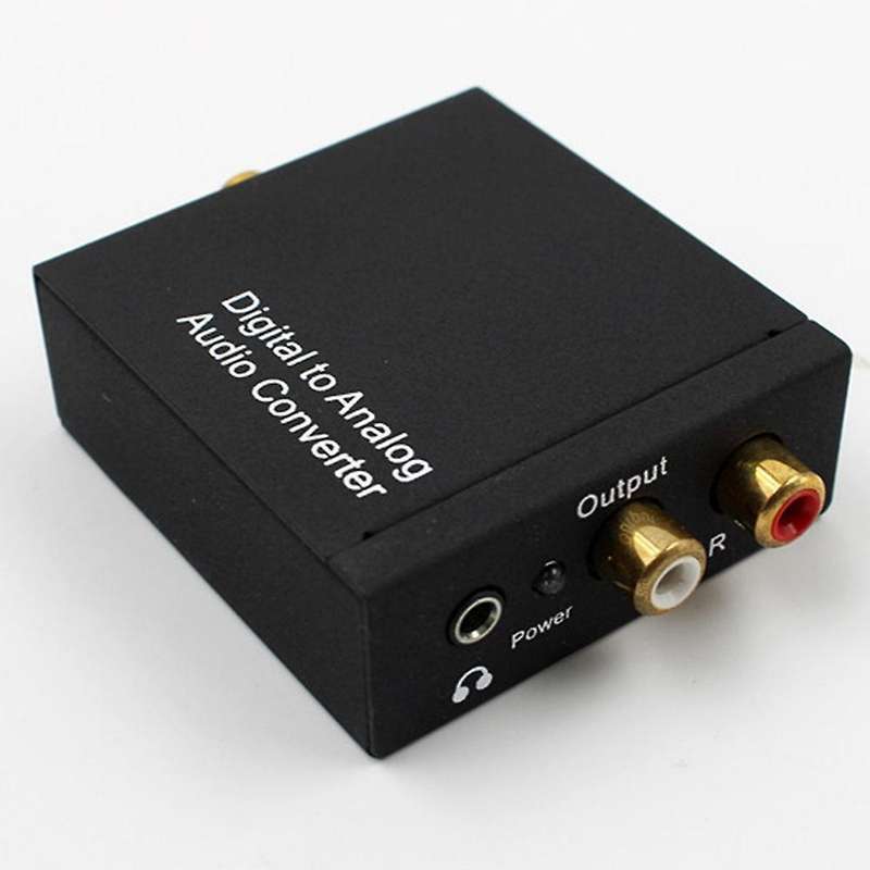 Audio Converter Left/right Soundtrack Converter 3.5mm Jack Output