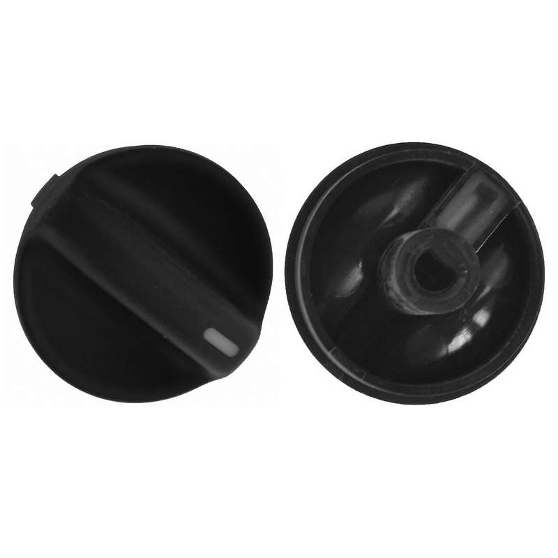 New Black Heater Control Knob Fan Speed Ac Temperature Knob