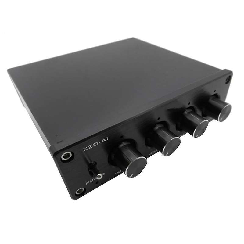 Hifi Lossless 1 Input 4 Output Rca Hub Audio Distributor (black)