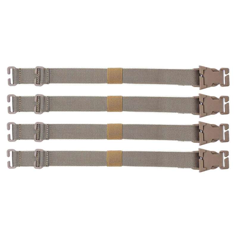4pcs Molle Straps Backpack Vest Adapter Belts for Outdoor C