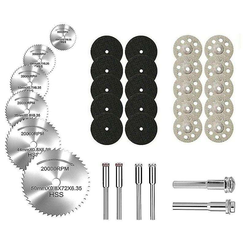 32pcs Saw Blade Set Hss Circular Saw Blade for Dremel Rotary Tools
